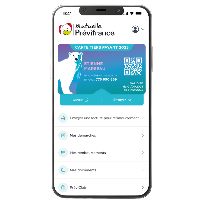 Application mobile Prévifrance