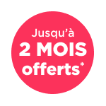 2 mois offerts