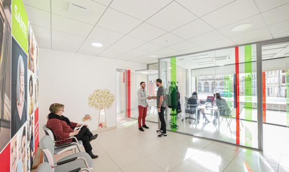 Intérieur agence Marmande