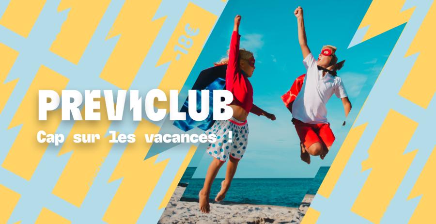 PréviClub, cap sur les vacances