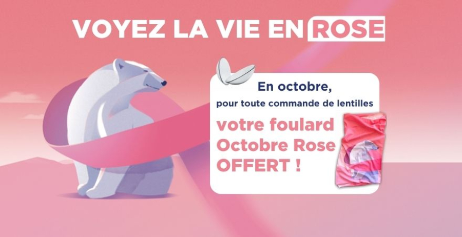 Octobre Rose : votre foulard offert