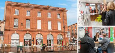 Rénovation : votre agence de Toulouse Saint-Cyprien se refait une beauté