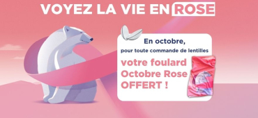 Octobre Rose : votre foulard offert